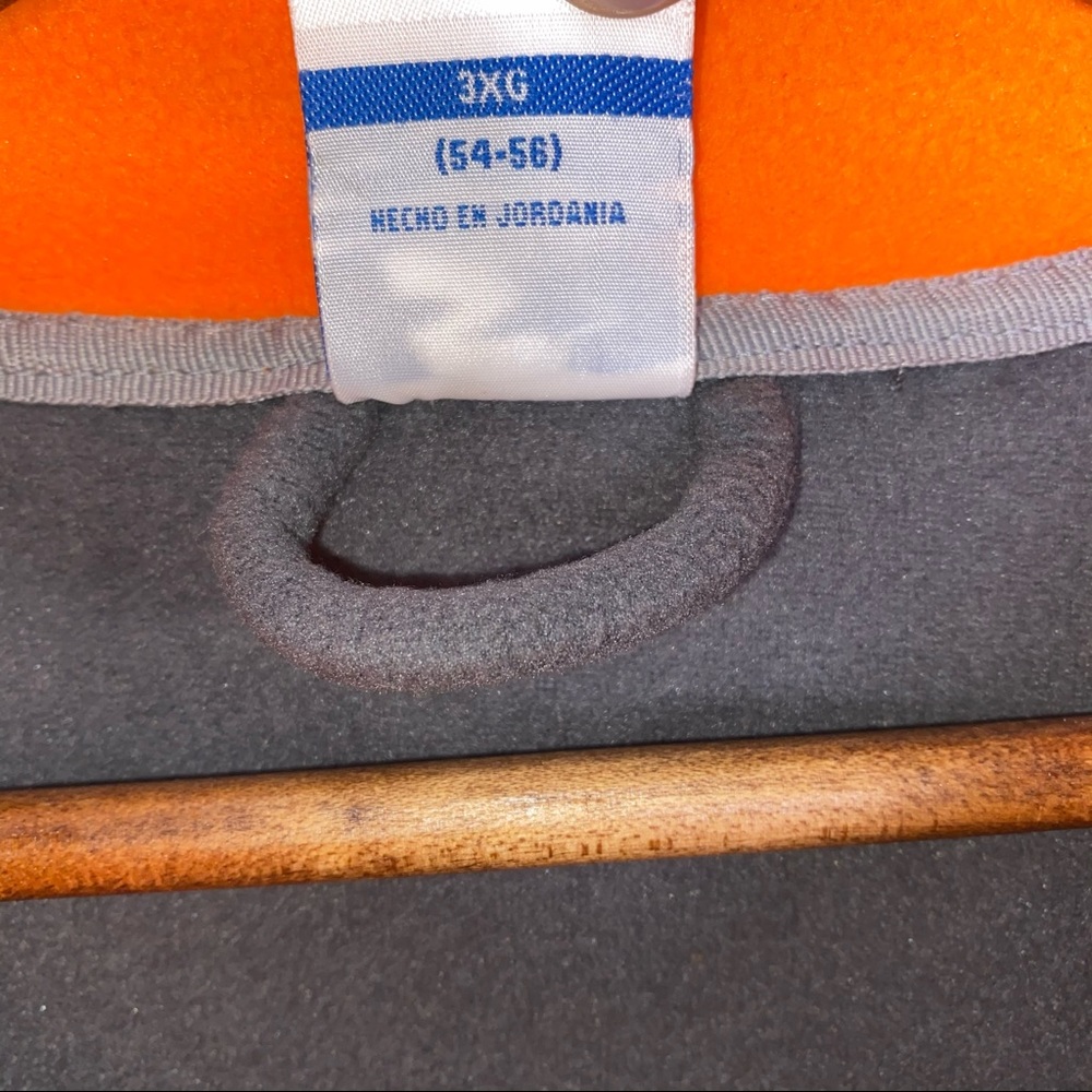 NWT STARTER 3XL GRAY FLEECE FULL ZIP JACKET - Picture 10 of 14